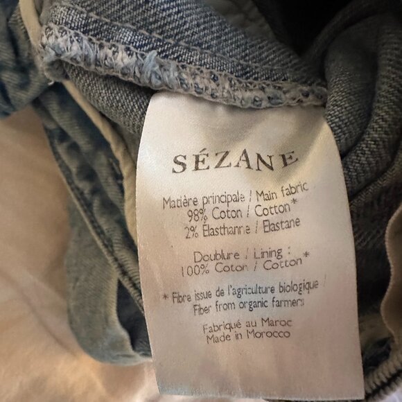 Sezane Rome Shorts - Snow Blue - Picture 6 of 6